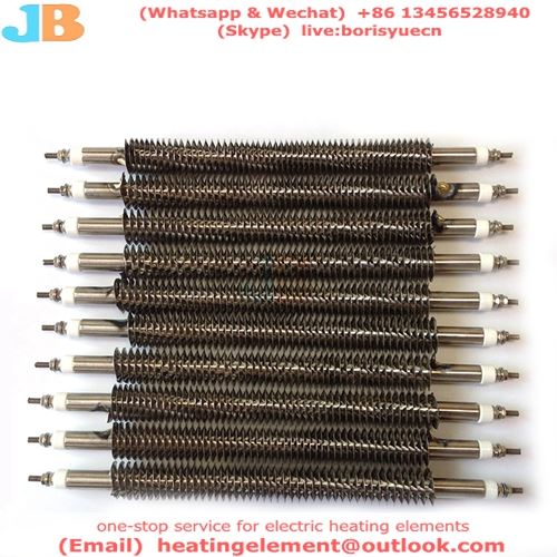 Industrial finned tubular heater 15001